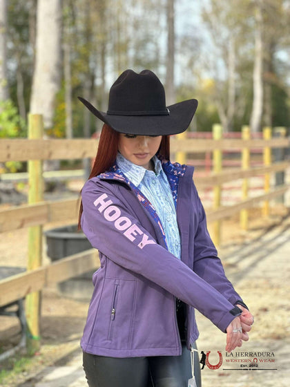 HOOEY WOMEN JACKET PURPLE HJ105PL