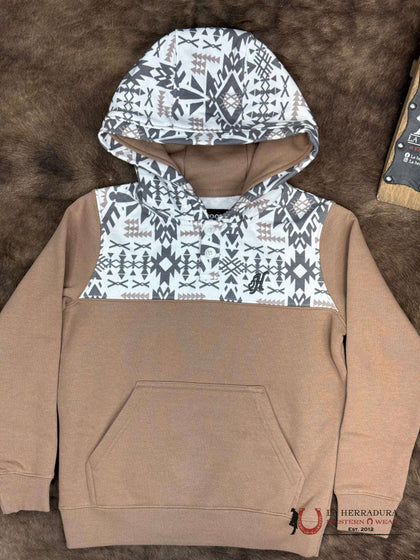 Hooey Youth Boys Portabella Jimmy Hoody HH1347TNAZ