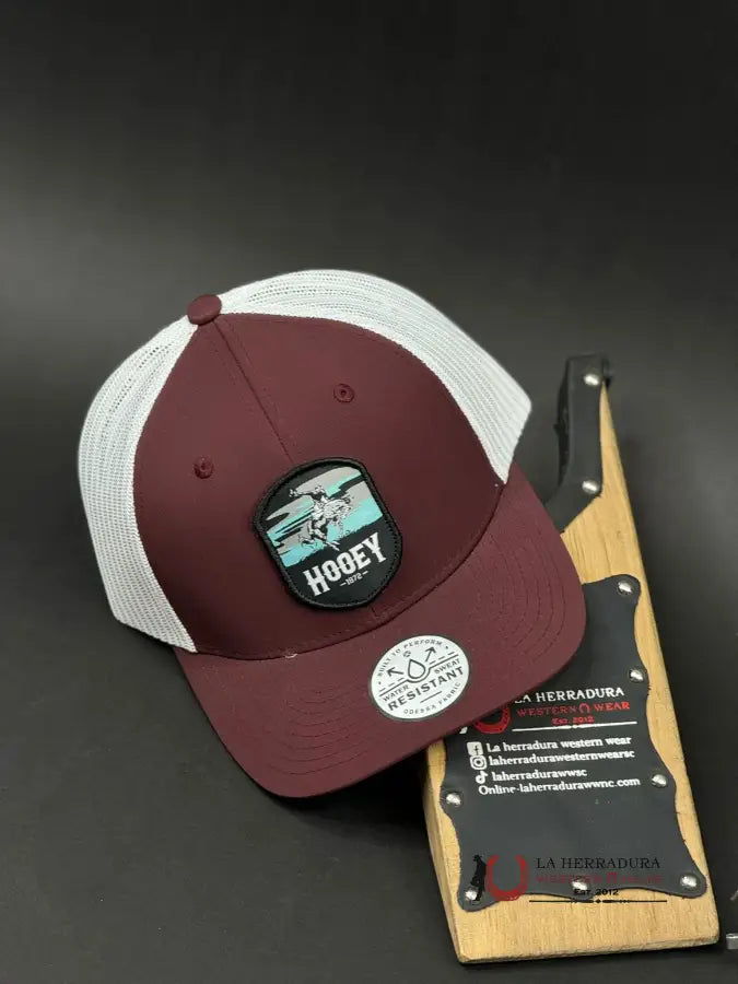 Hooey Youth Burgundy Cap Caps Mens Gorras Hombres