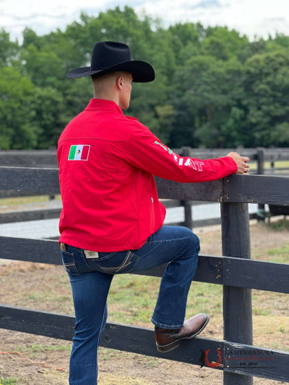 JACKET FOR MEN ARIAT ROJA MEXICO 10033525