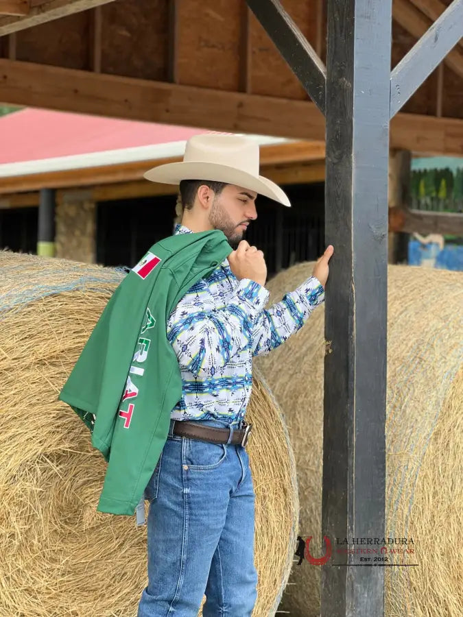 Jacket For Men Ariat Verde Mexico Ropa Hombres