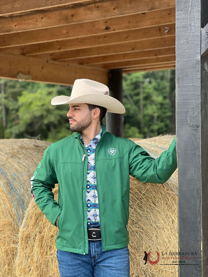 JACKET FOR MEN ARIAT VERDE MEXICO 10039459