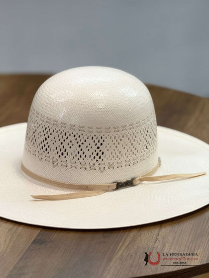JC4200 AMERICAN STRAW HAT OPEN CROWN STRAW HAT STYLE