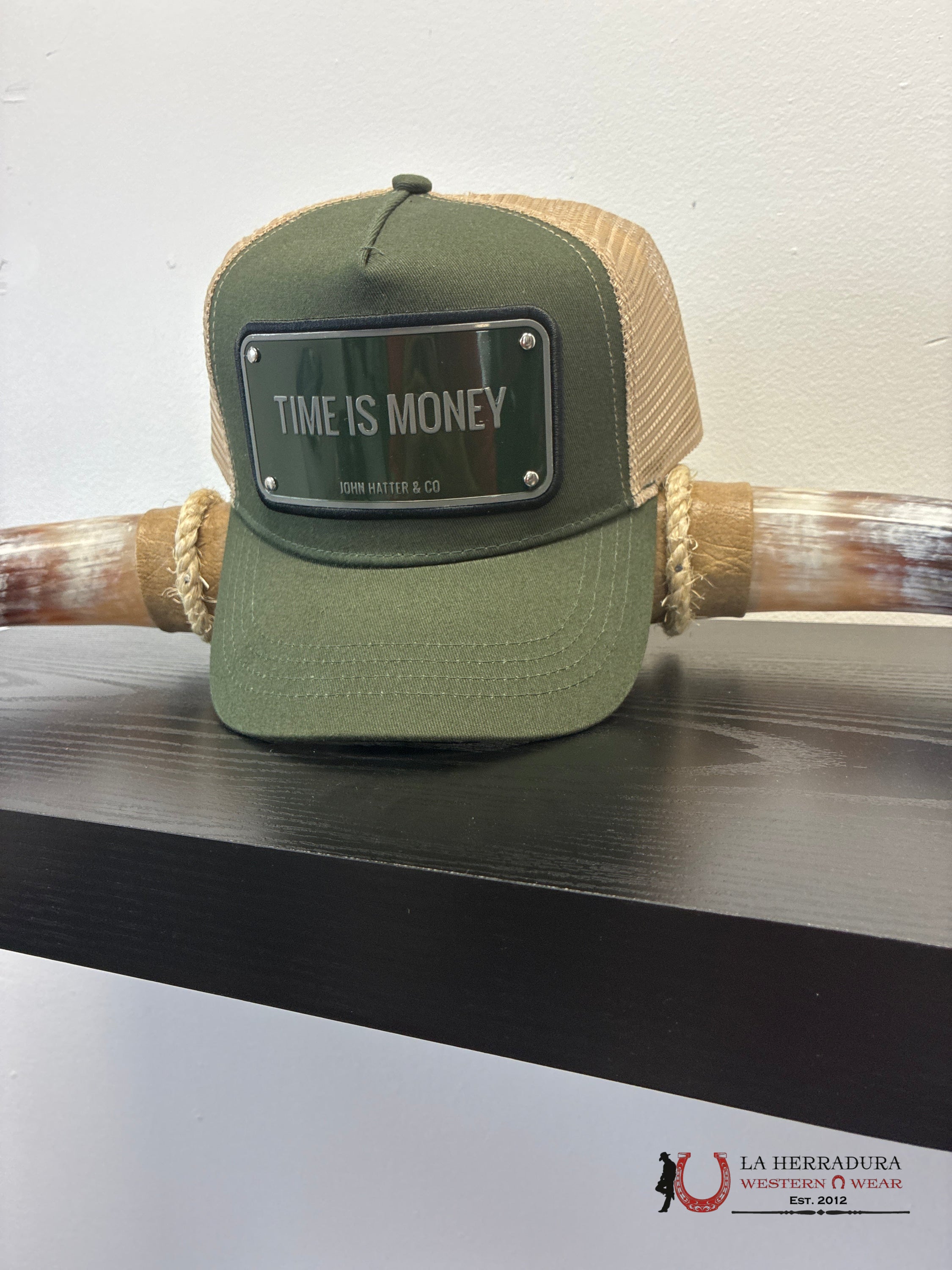 JOHN HATTER & CO TIME IS MONEY CAPS MENS GORRAS HOMBRES