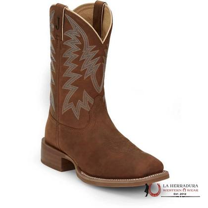 JUSTIN BIG BUCKS BROWN COWHIDE STYLE FN7112