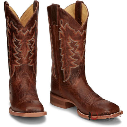 JUSTIN MEN CARSEN CAMEL COWHIDE STYLE CJ2030