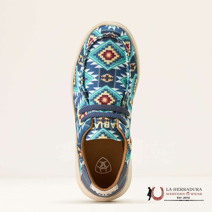 KIDS ARIAT HILO BLUE CORTEZ 3801