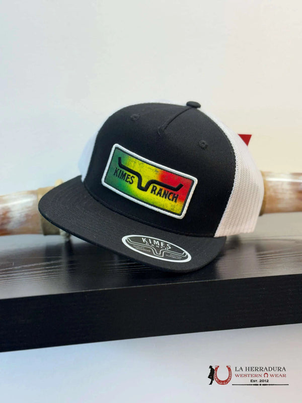 GORRA ROSA CON PARCHE NEGRO LAZY J RANCH