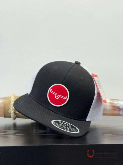 KIMES RANCH CAP BULLSEYE BLACK
