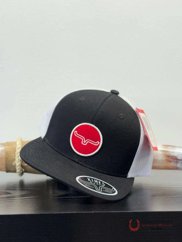 KIMES RANCH CAP BULLSEYE BLACK