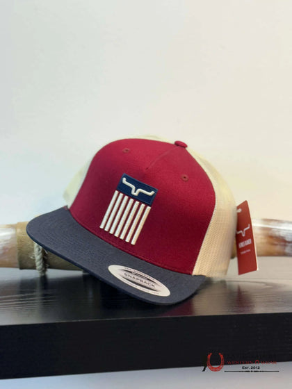 KIMES RANCH CAP CODY BURGUNDY