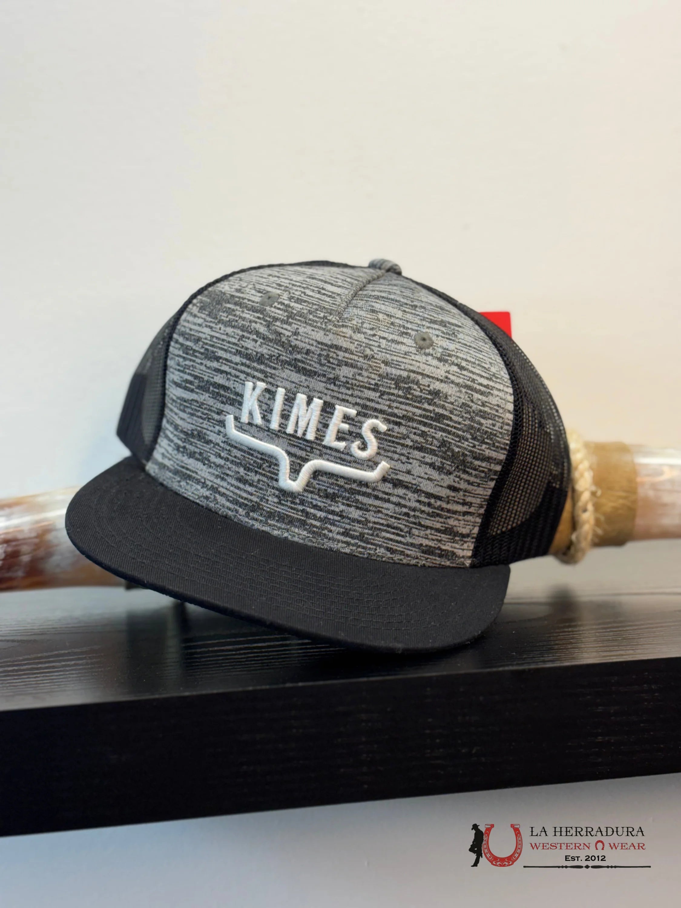 KIMES RANCH CAP HUXTON TRUCKER GREY HEATHER CAPS MENS GORRAS HOMBRES