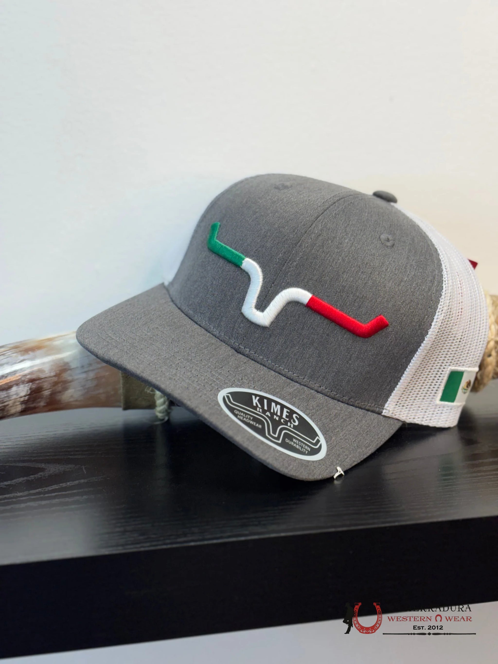 KIMES RANCH CAP SEMANA TRUCKER CHARCOAL