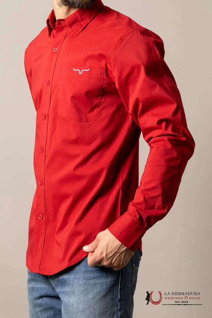 CAMISA ROJA KR TEAM DE KIMES RANCH