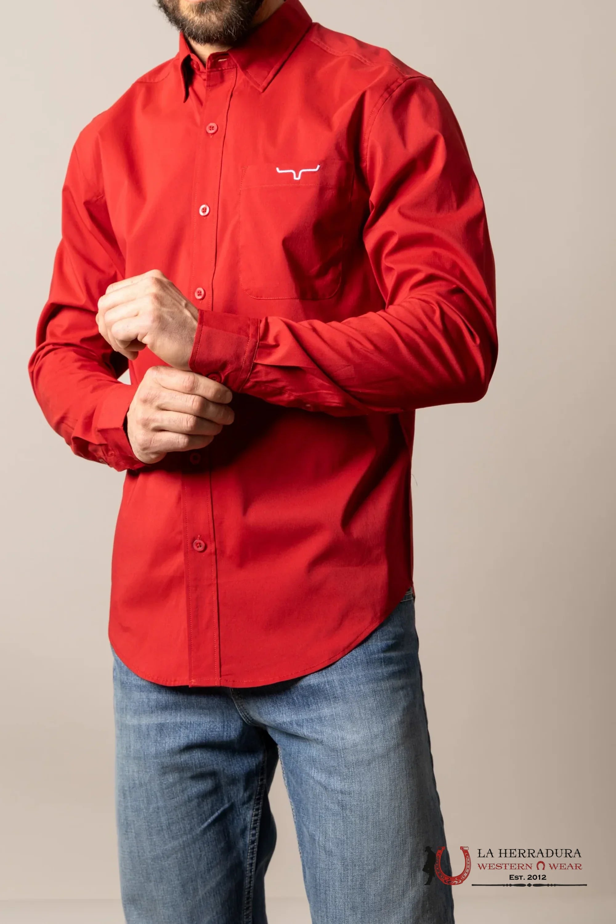 KIMES RANCH KR TEAM SHIRT RED ROPA HOMBRES