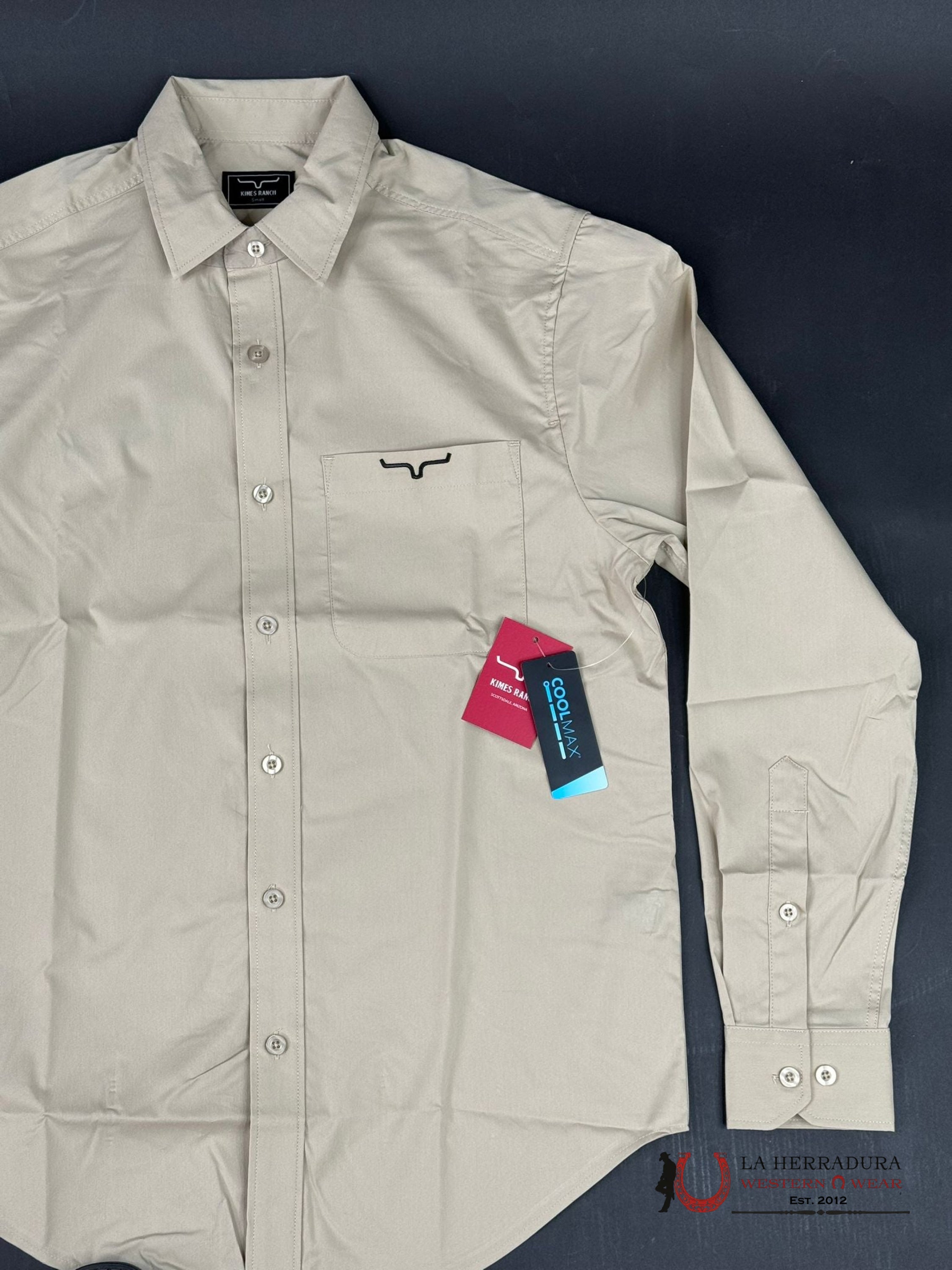 Kimes Ranch Linville Long Sleeve Khaki Ropa Hombres