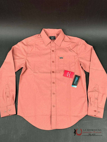 KIMES RANCH LINVILLE LONG SLEEVE RED