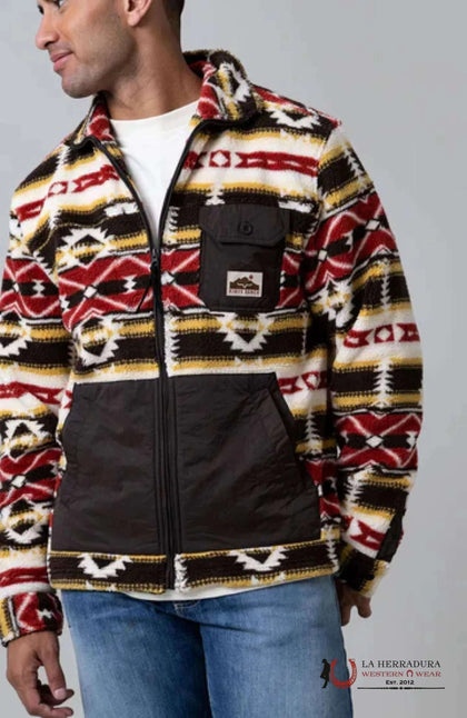 SUDADERA MAXWELL MARRÓN KIMES RANCH