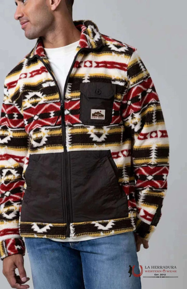 SUDADERA MAXWELL MARRÓN KIMES RANCH