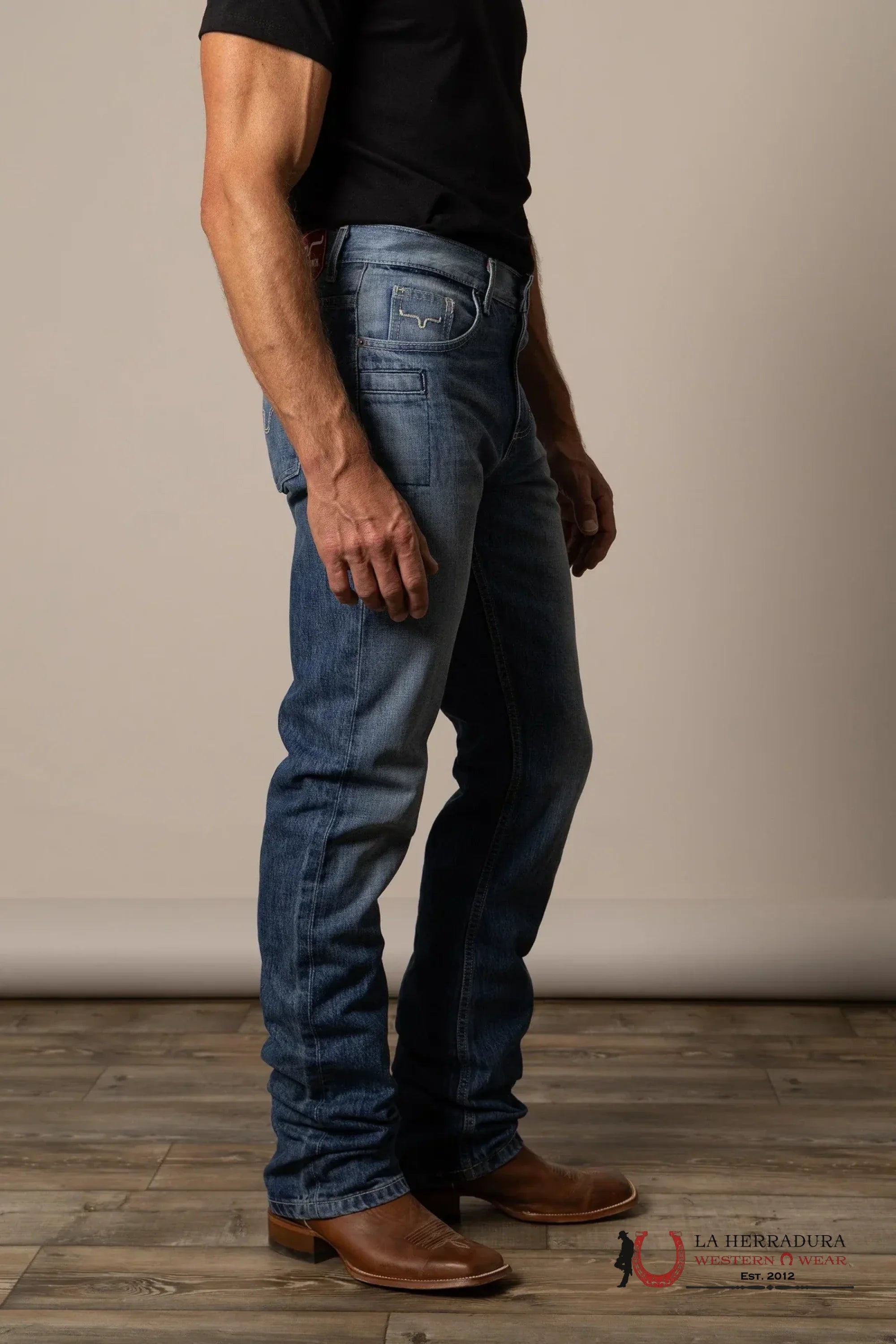 KIMES RANCH MEN JEANS JAMES MID WASH ROPA HOMBRES