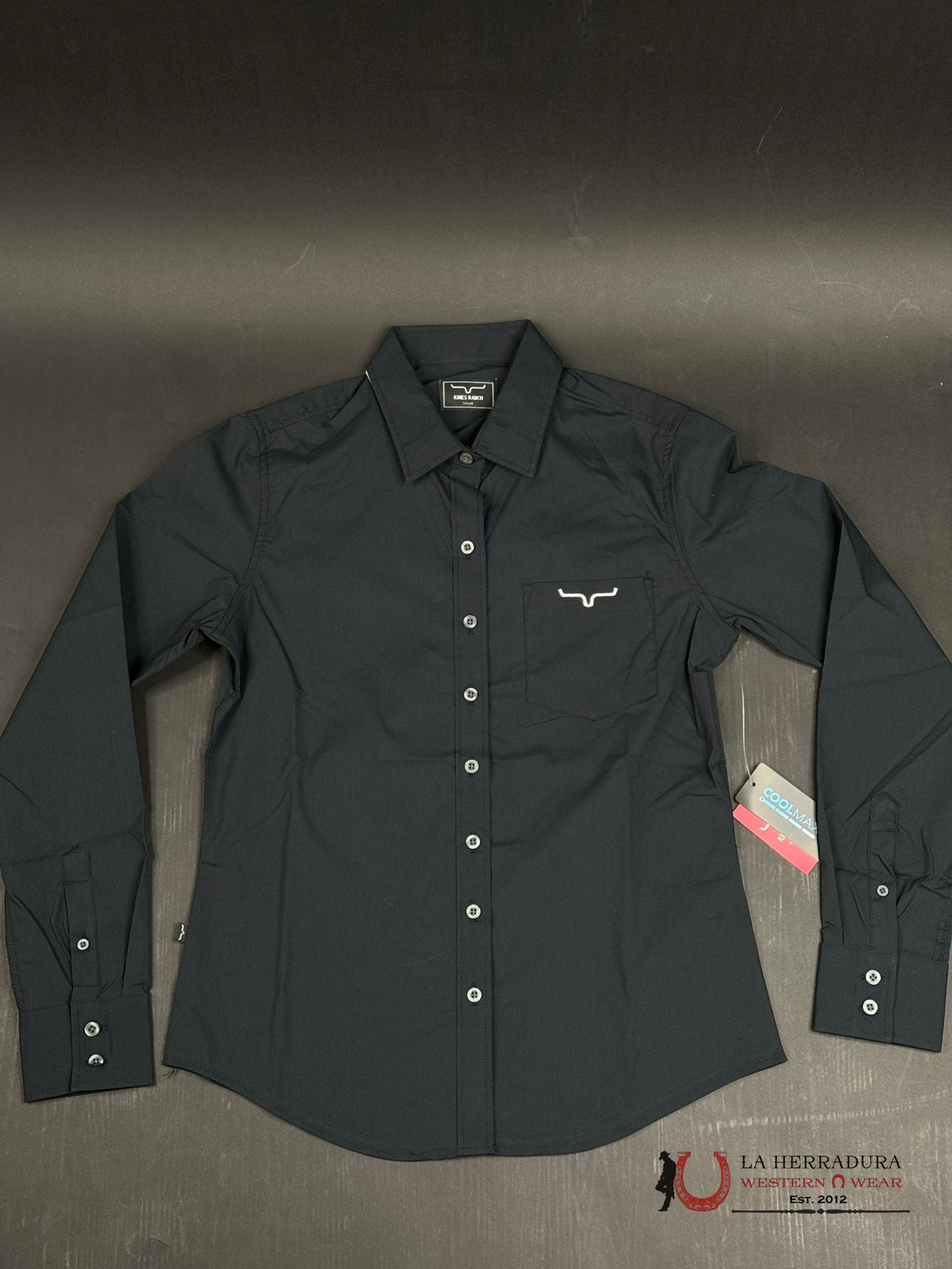 Kimes Ranch Team Long Sleeve Shirt Black Ropa Mujeres