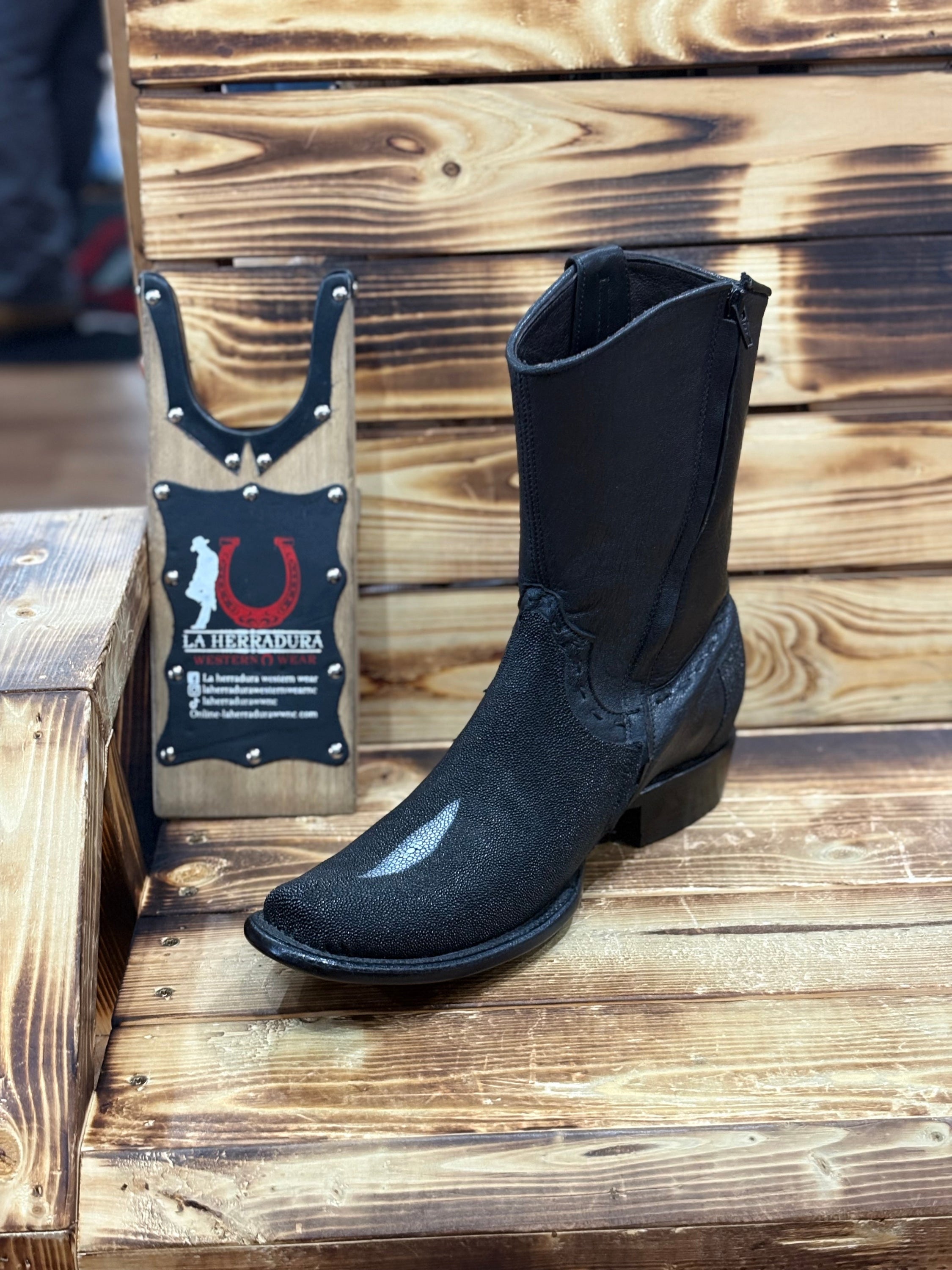 KING EXOTIC MENS MANTARRAYA SHORT BOOT BOTAS HOMBRES