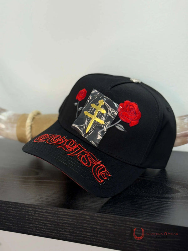 Gorra de vaca negra estilo Klikaps 01