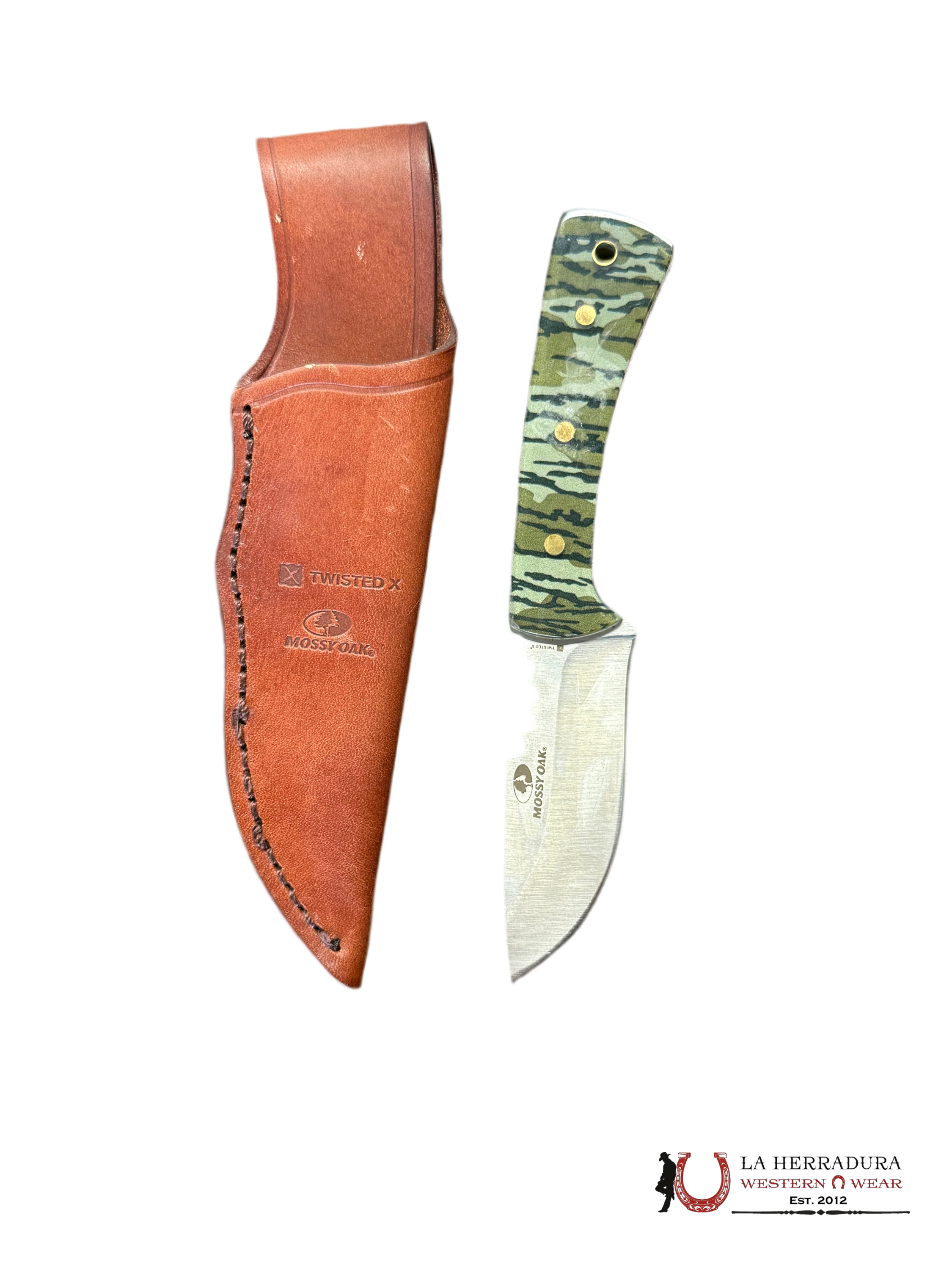 Knife with green design ACCESORIOS