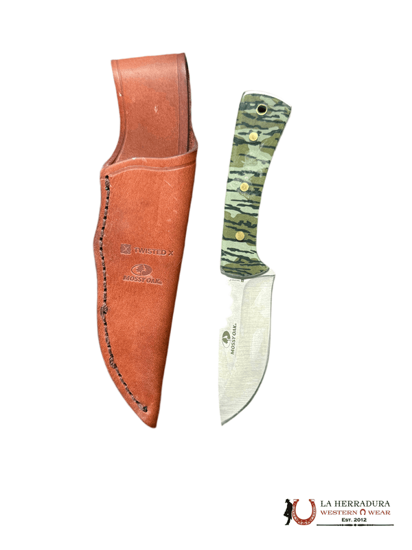 Cuchillo con diseño verde
