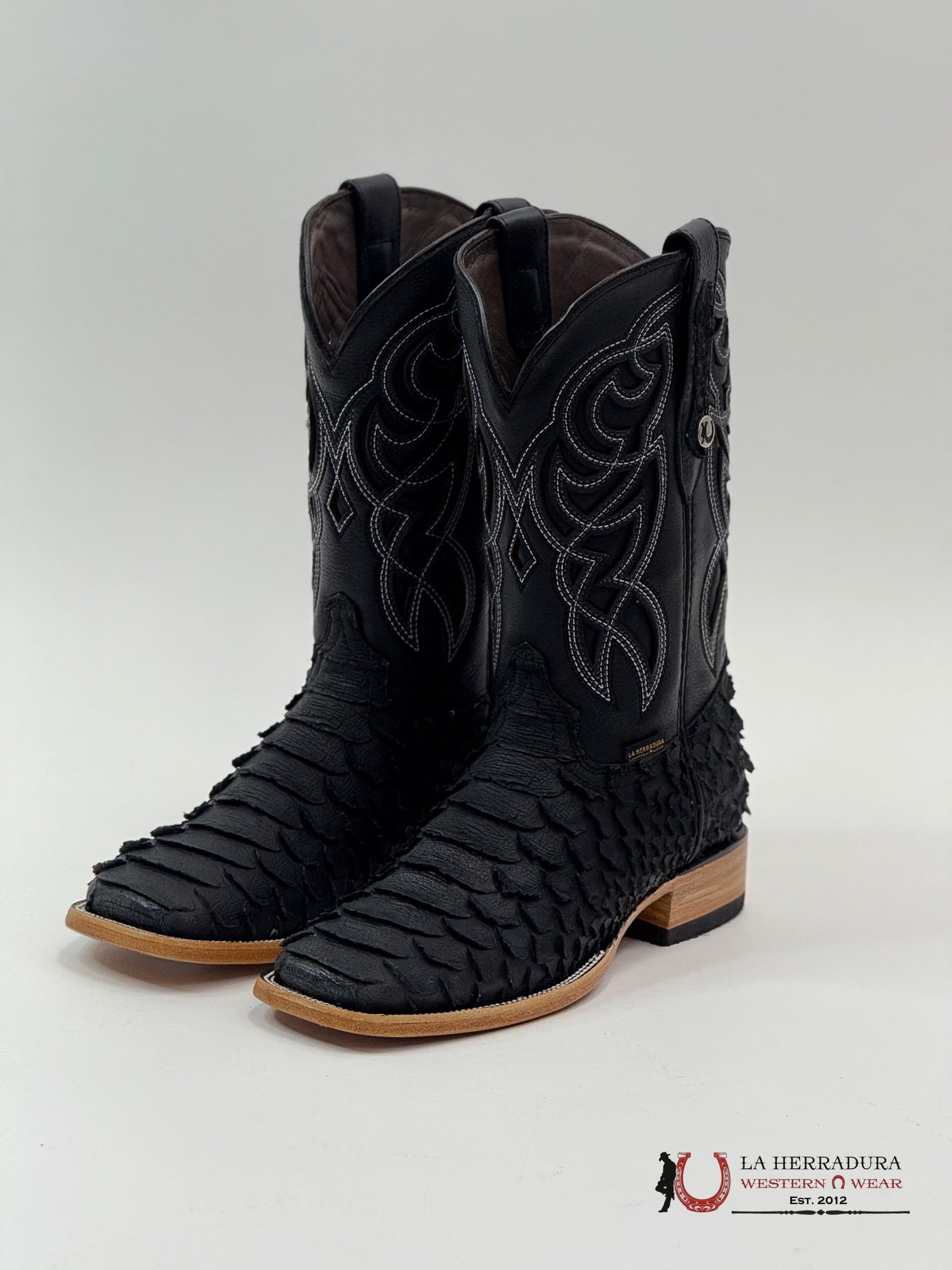 LA HERRADURA EST. PITON MEGA NEGRO MATTE BOTAS HOMBRES