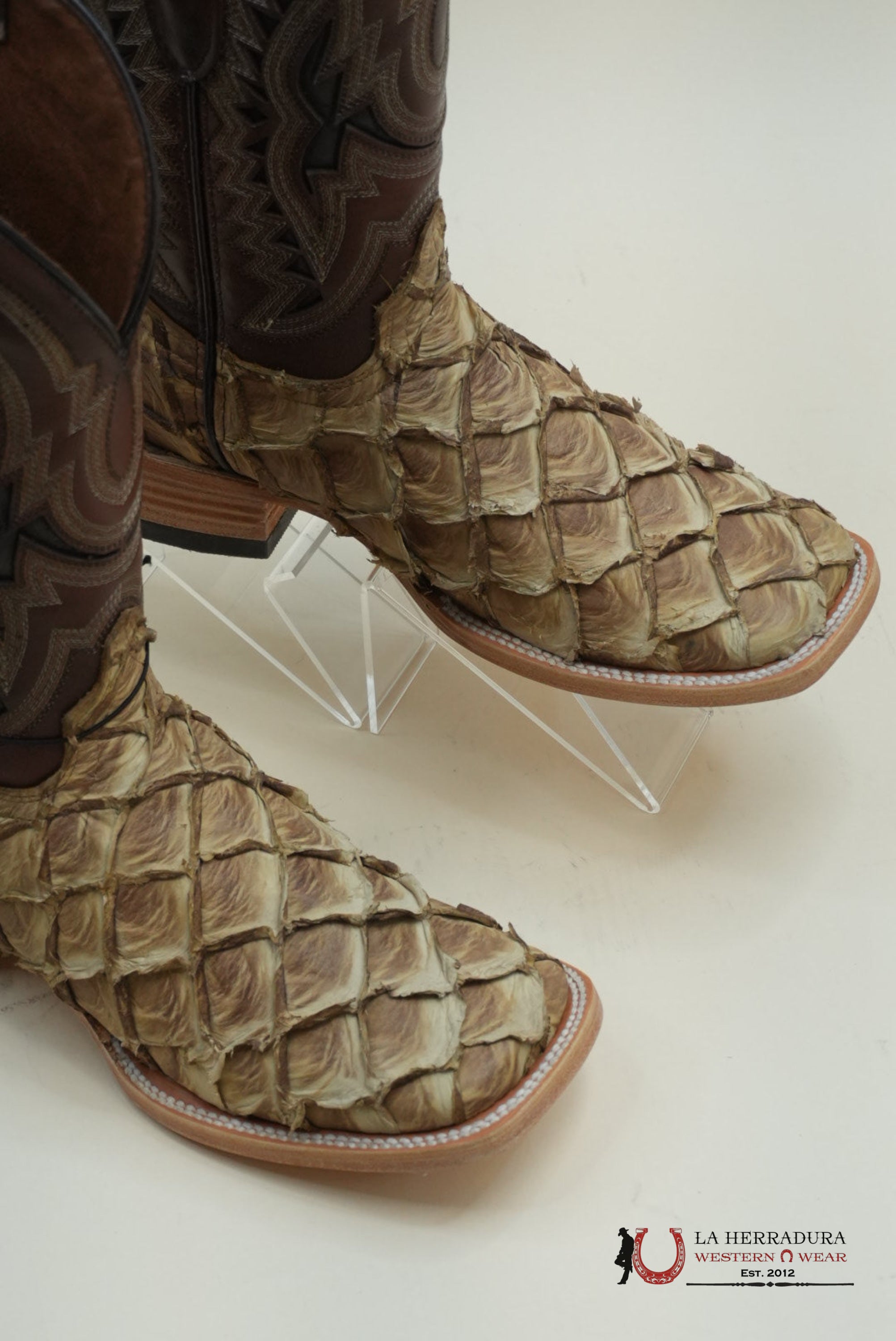 LA HERRADURA PESCADO SADDLE SAVANNA COGNAC BOOT BOTAS HOMBRES