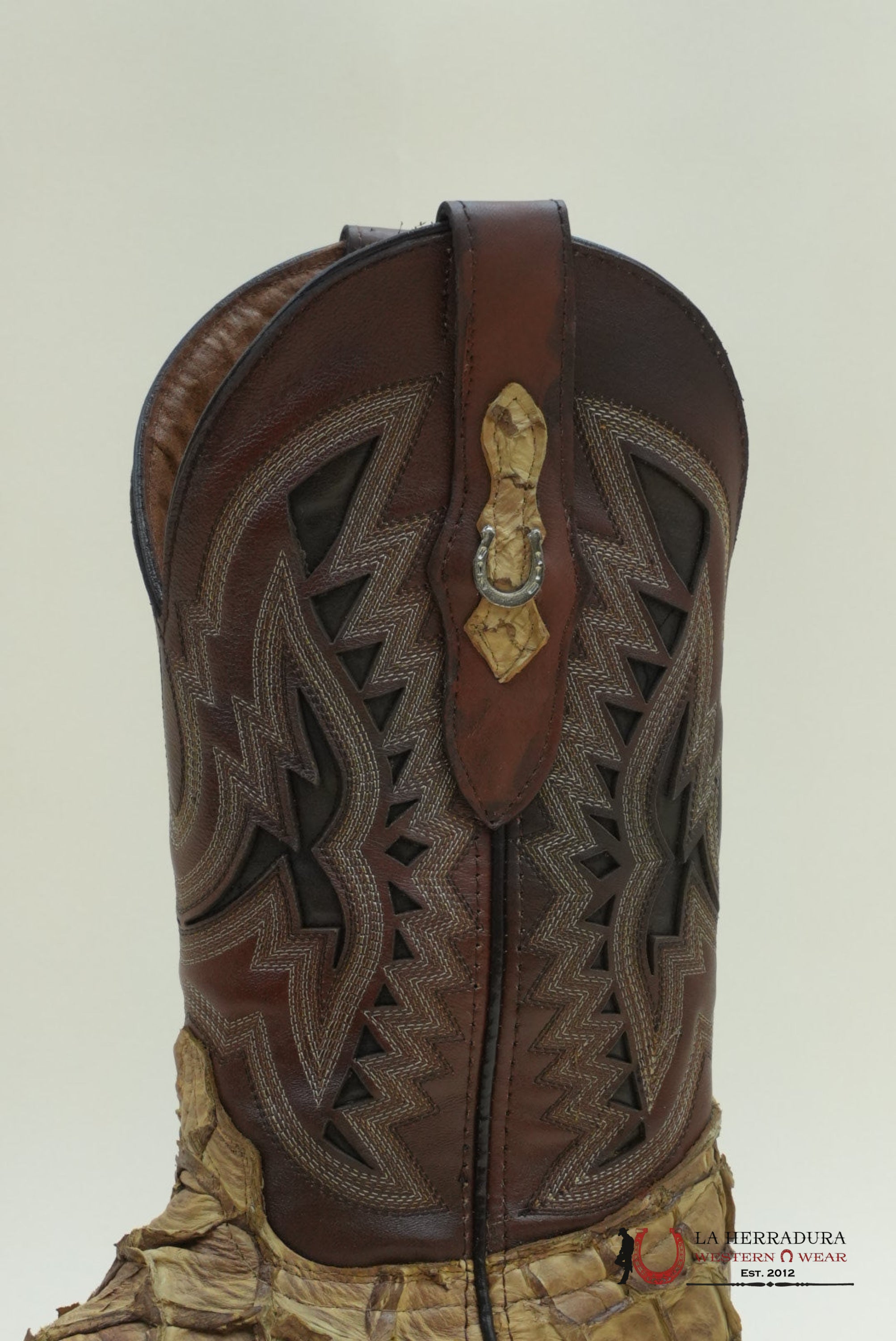 LA HERRADURA PESCADO SADDLE SAVANNA COGNAC BOOT BOTAS HOMBRES