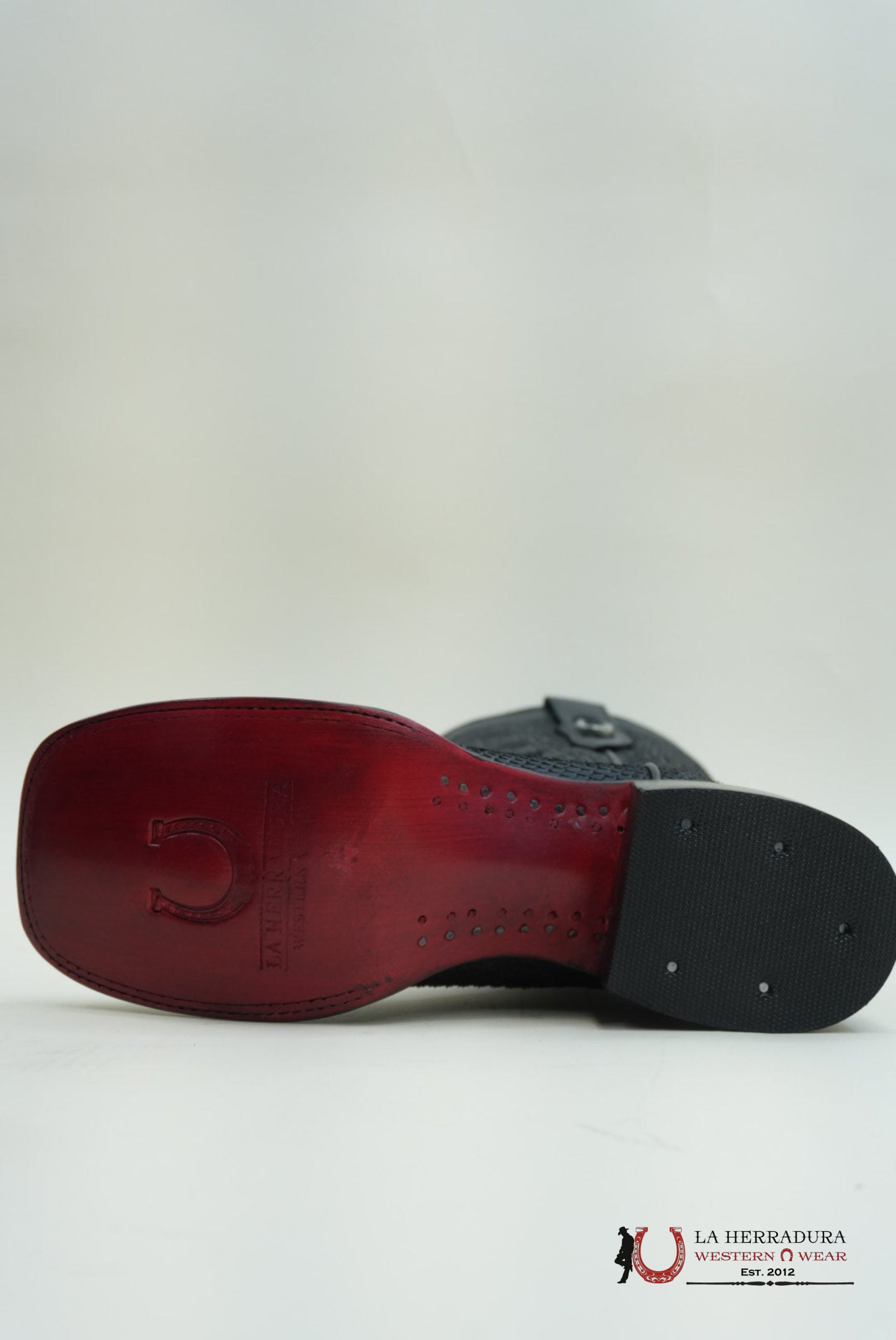 LA HERRADURA PYTHON NEGRO MATTE SWORD NEGRO BOOT BOTAS HOMBRES