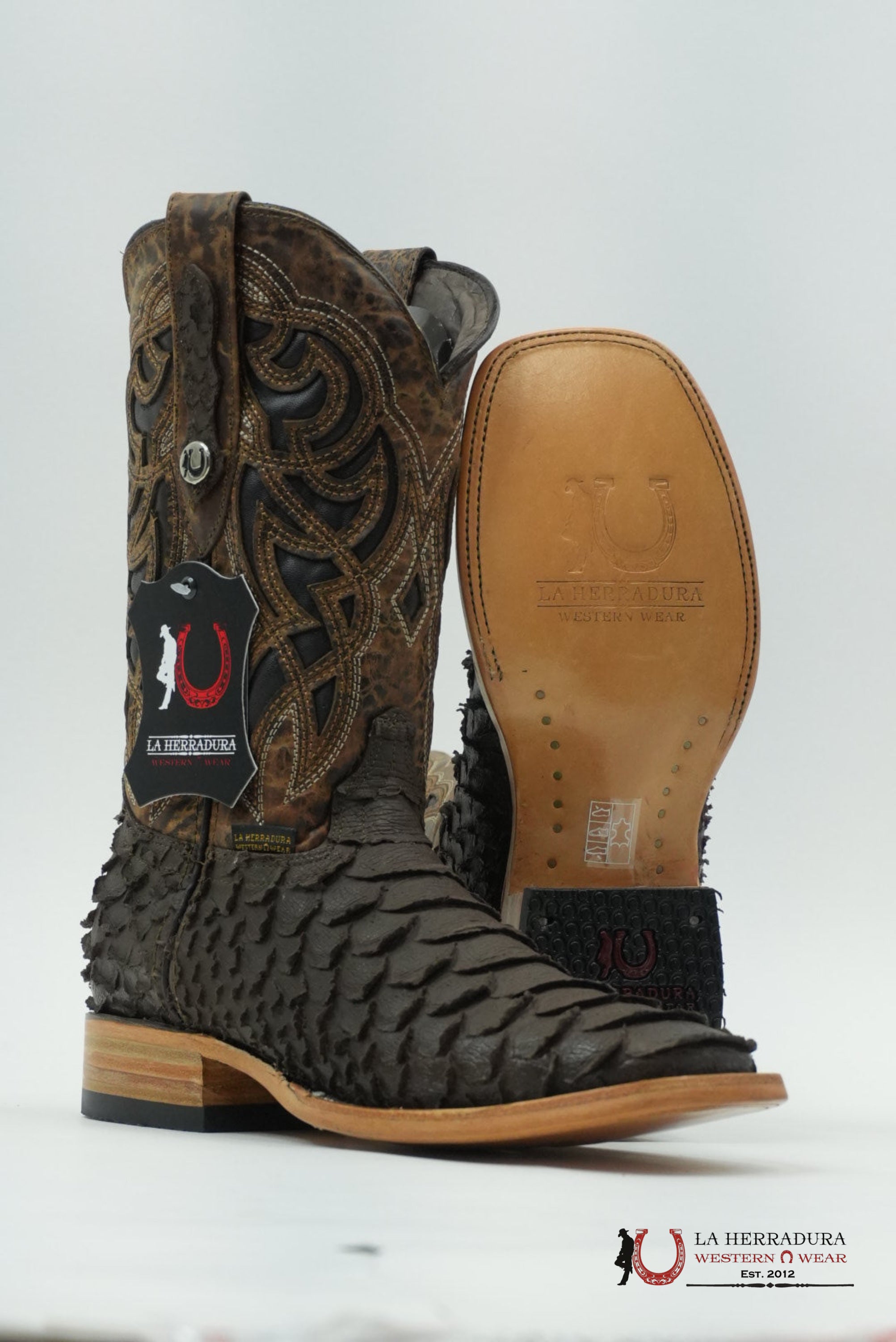 LA HERRADURA PITON CLON MEGA CAFE MATTE BOTAS HOMBRES