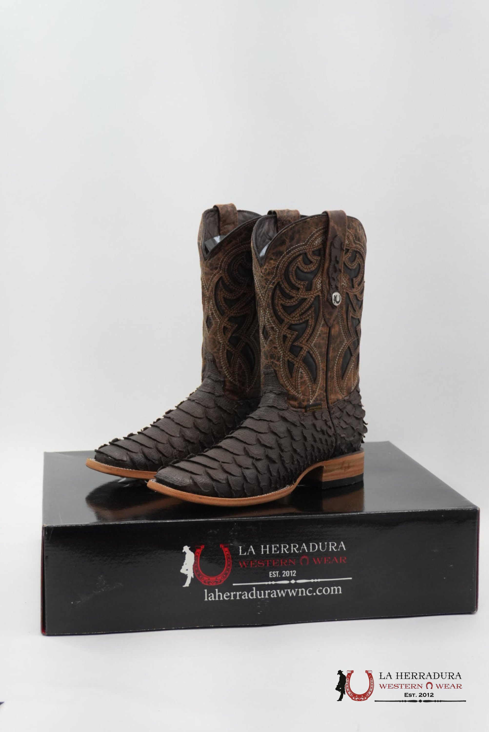 LA HERRADURA PITON CLON MEGA CAFE MATTE BOTAS HOMBRES
