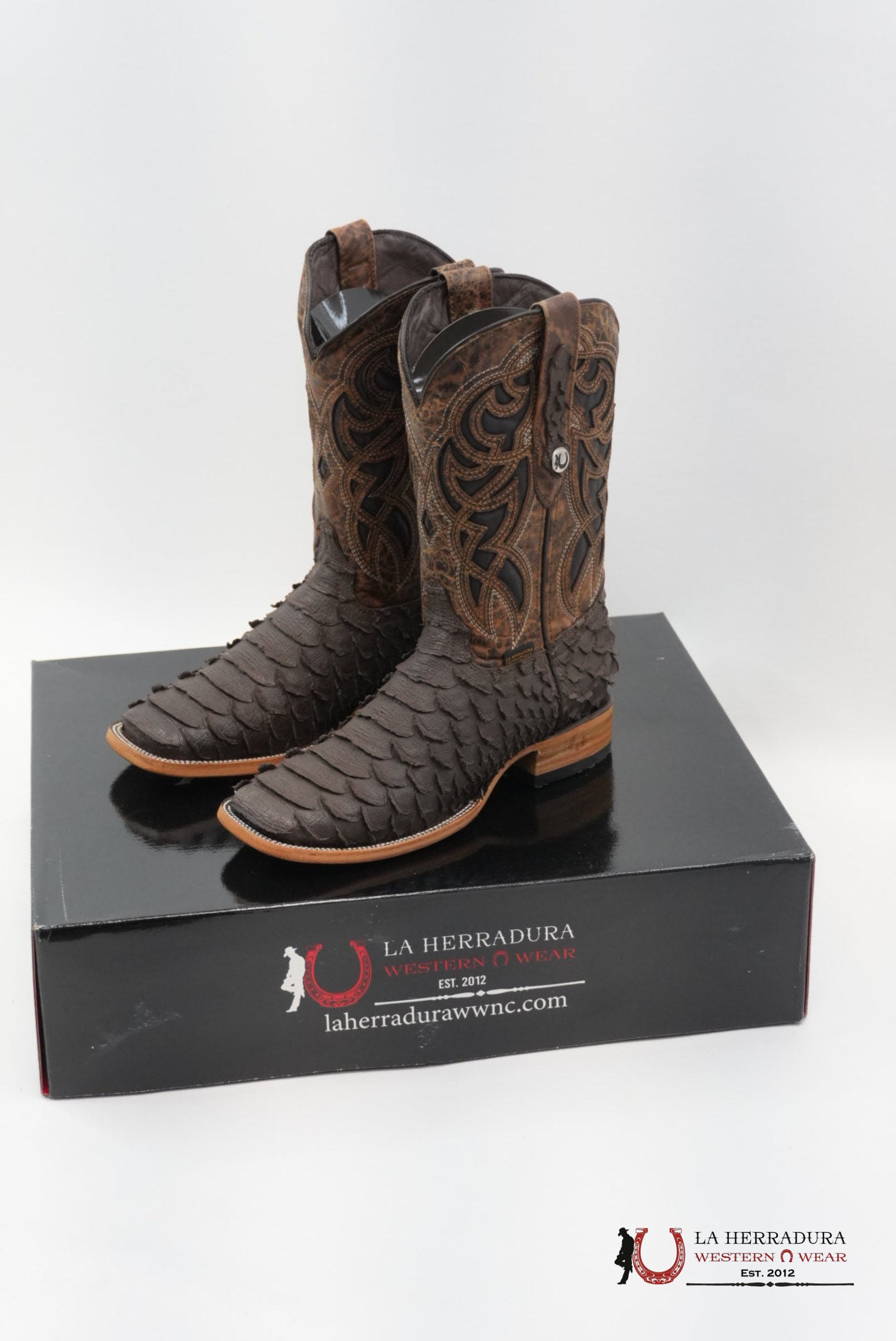 LA HERRADURA PITON CLON MEGA CAFE MATTE BOTAS HOMBRES
