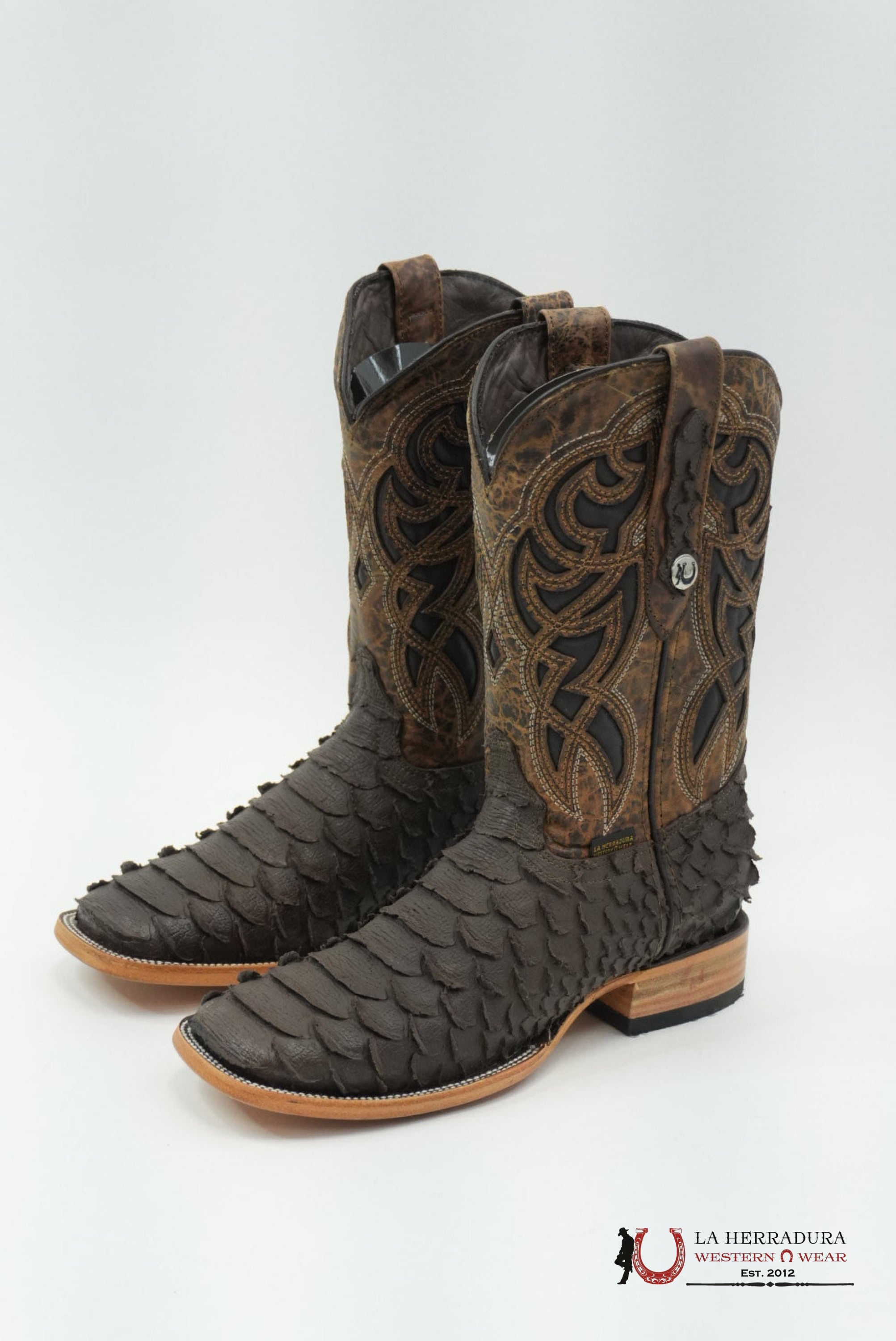 LA HERRADURA PITON CLON MEGA CAFE MATTE BOTAS HOMBRES