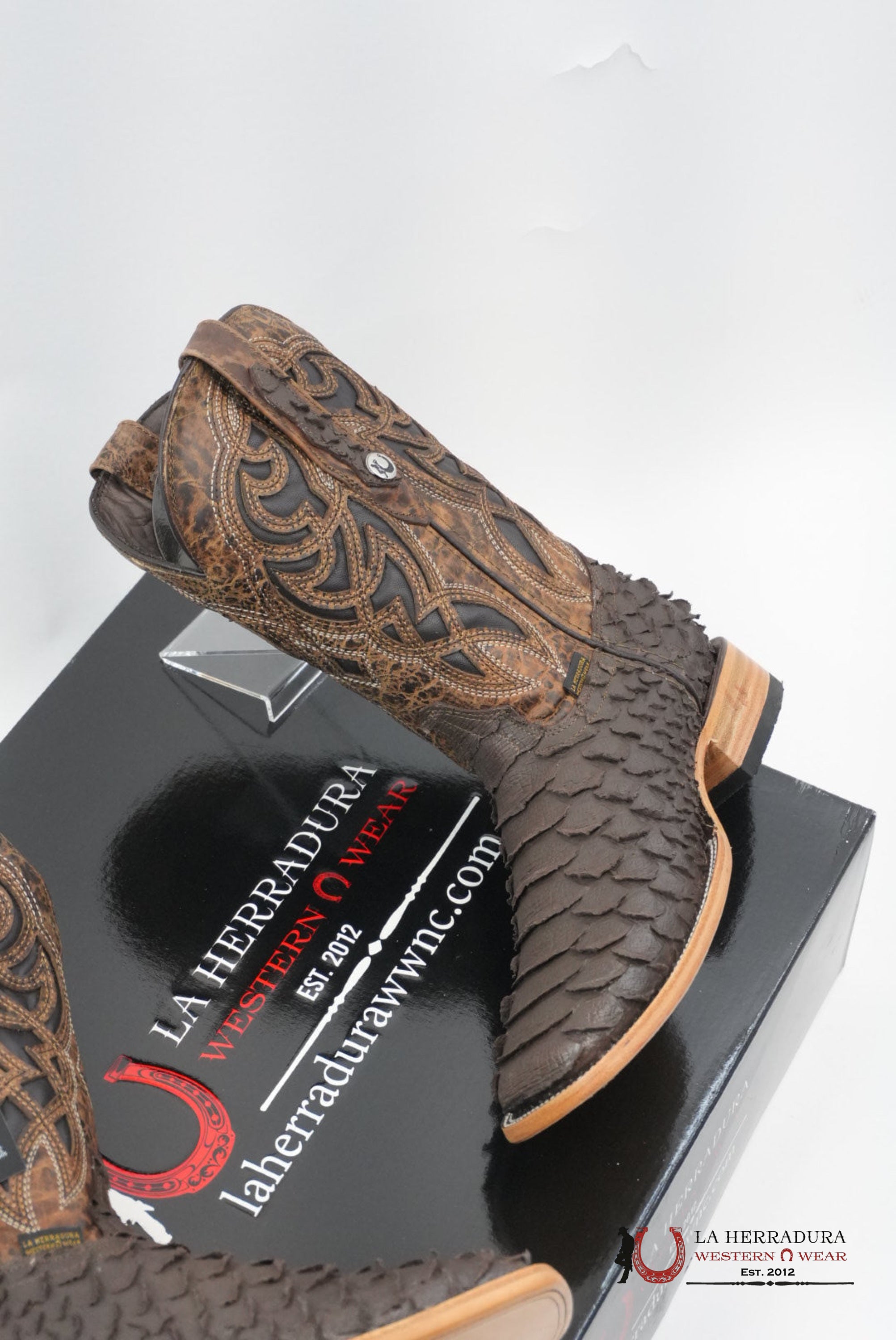 LA HERRADURA PITON CLON MEGA CAFE MATTE BOTAS HOMBRES