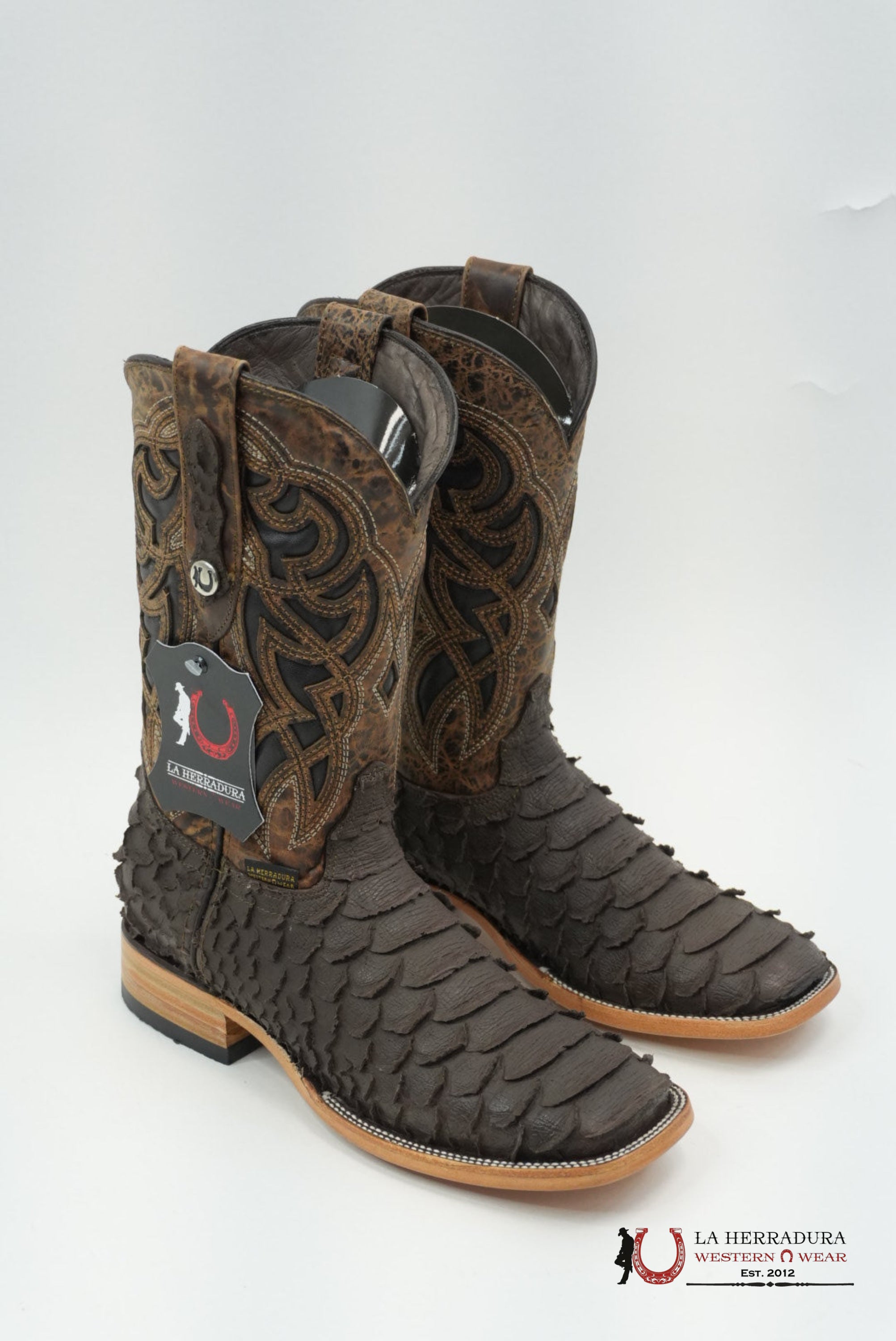 LA HERRADURA PITON CLON MEGA CAFE MATTE BOTAS HOMBRES