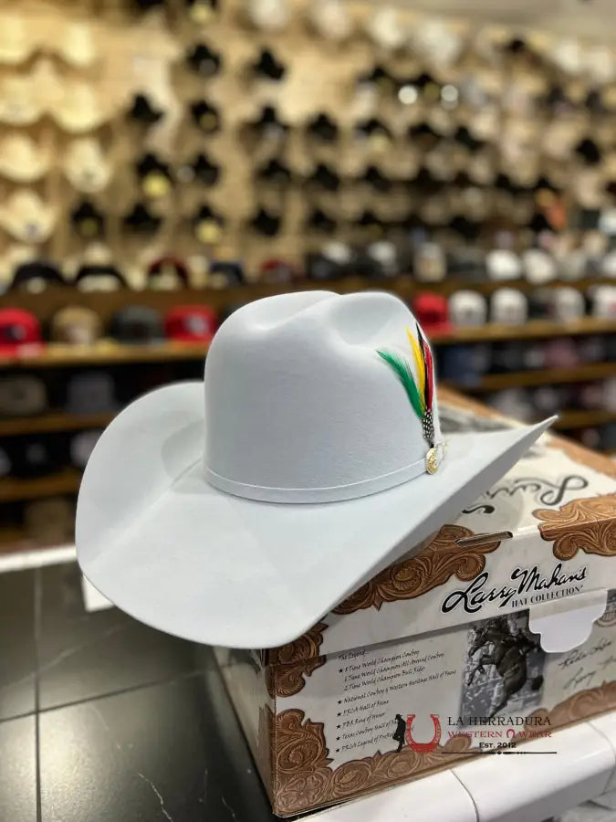 Larry Mahan´s 10X Jerarca Cowboy Hat Platinum Tejana