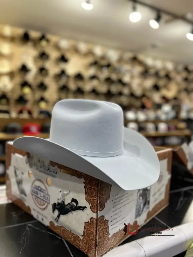 Larry Mahan´s 10X Jerarca Cowboy Hat Platinum Tejana