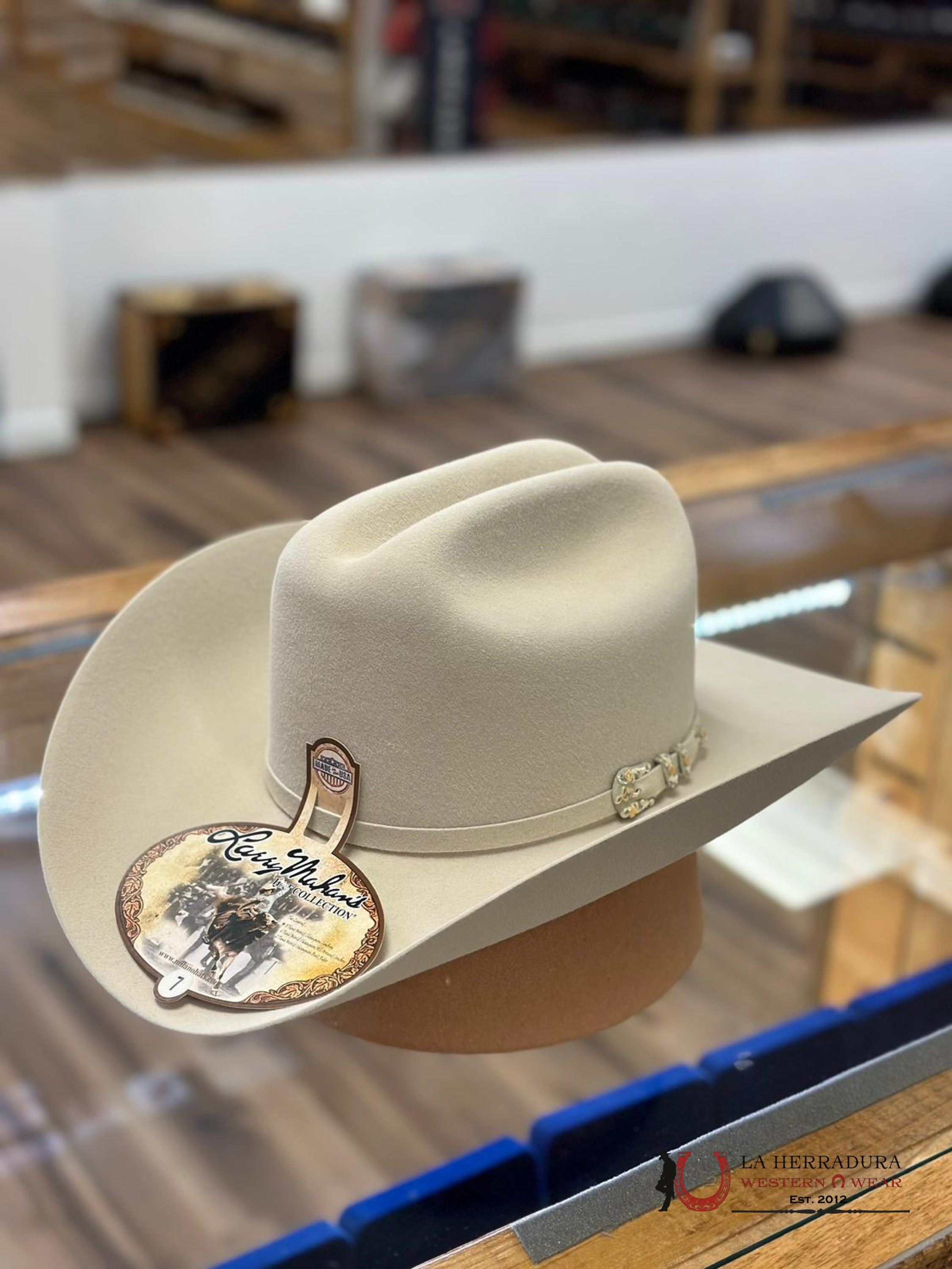 Larry Mahan´s 10X Jerarca Silver Belly Tejana