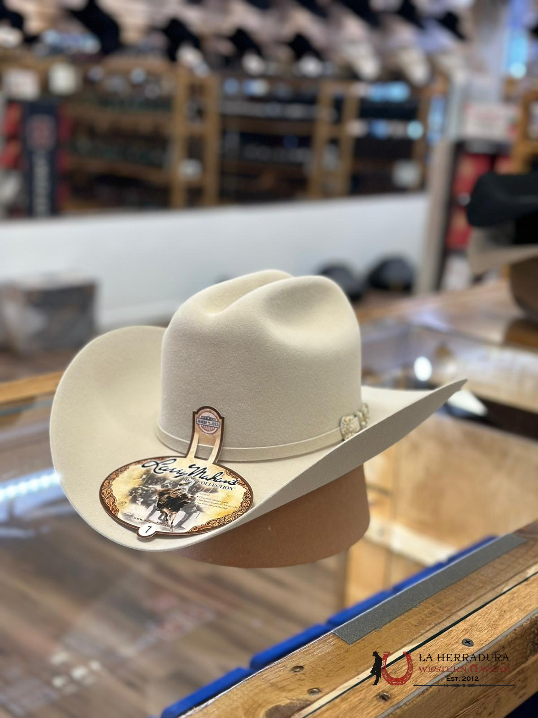 Larry Mahan´s 10X Jerarca Silver Belly Tejana