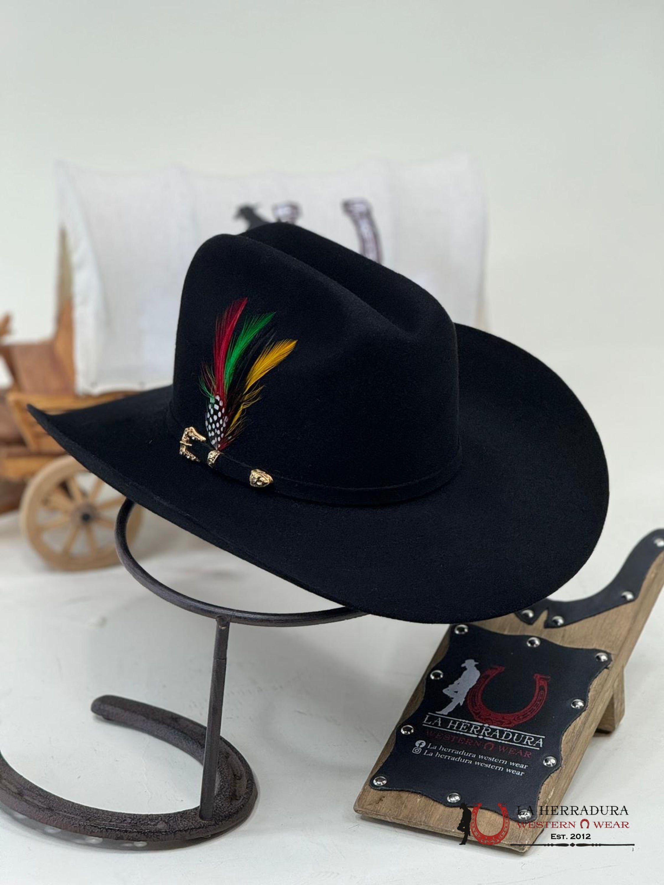 Larry Mahan´s 30X Cowboy Hat Black Tejana