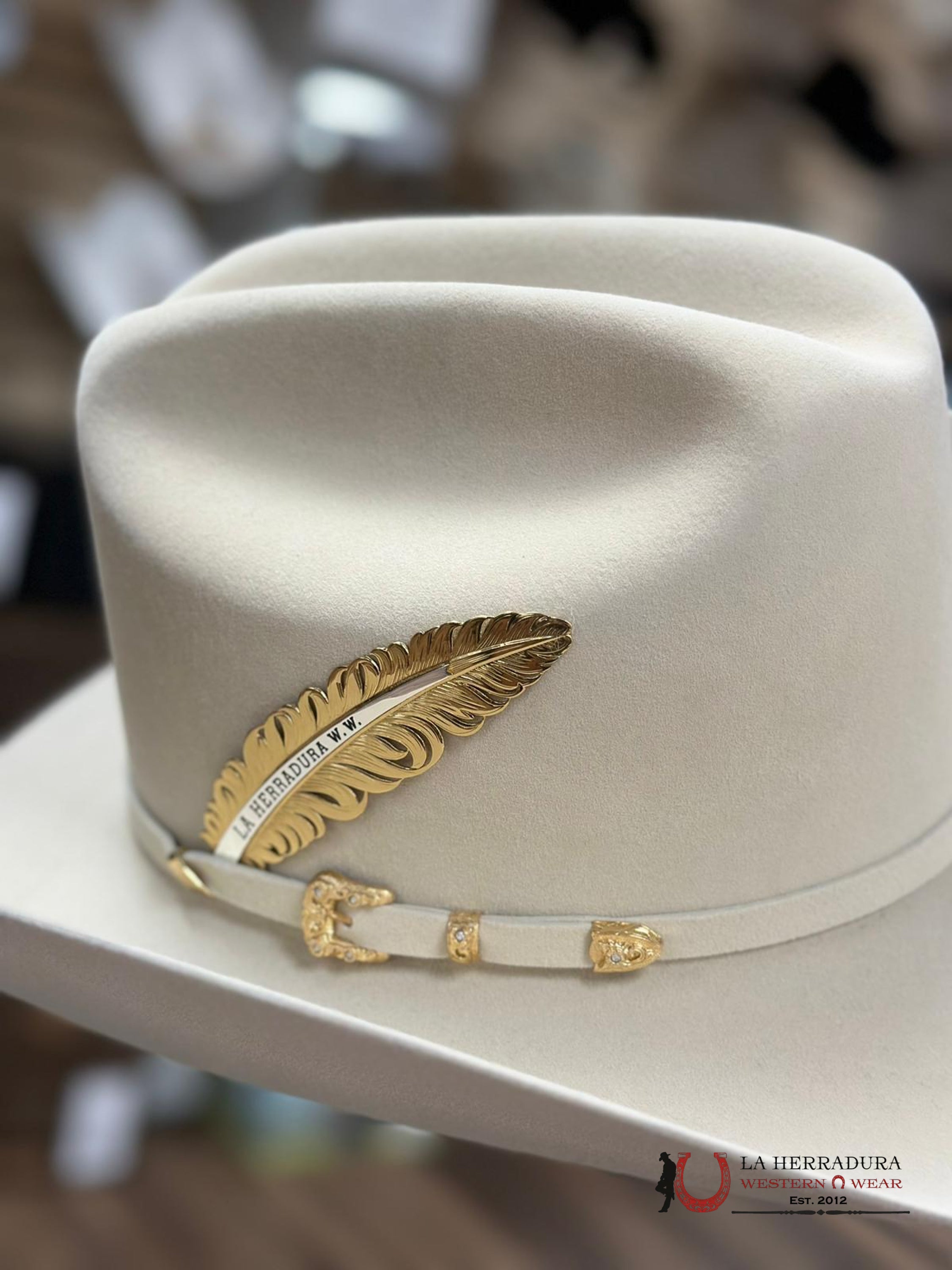 Larry Mahan´s 30X Cowboy Hat Silver Belly Tejana