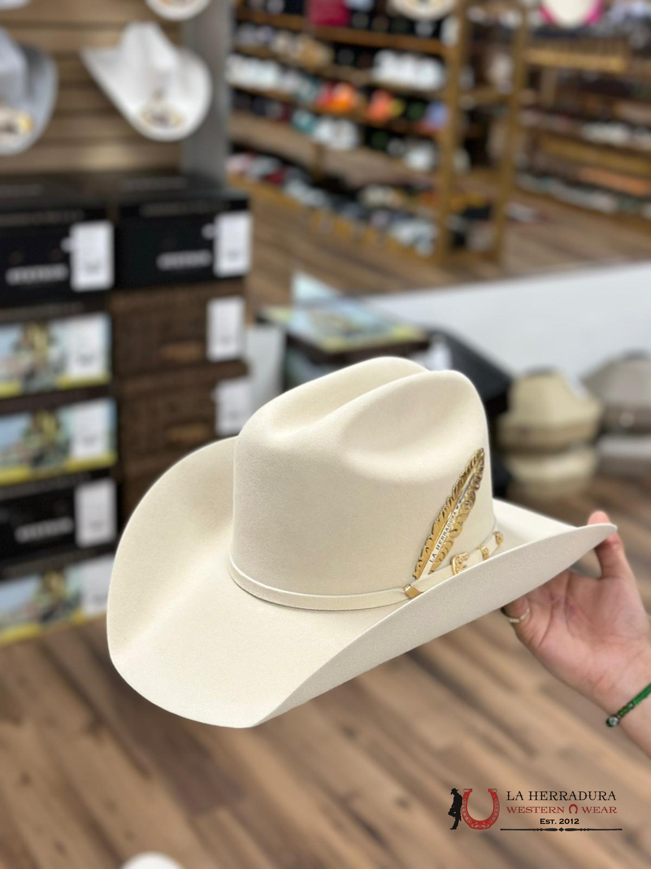 Larry Mahan´s 30X Cowboy Hat Silver Belly Tejana