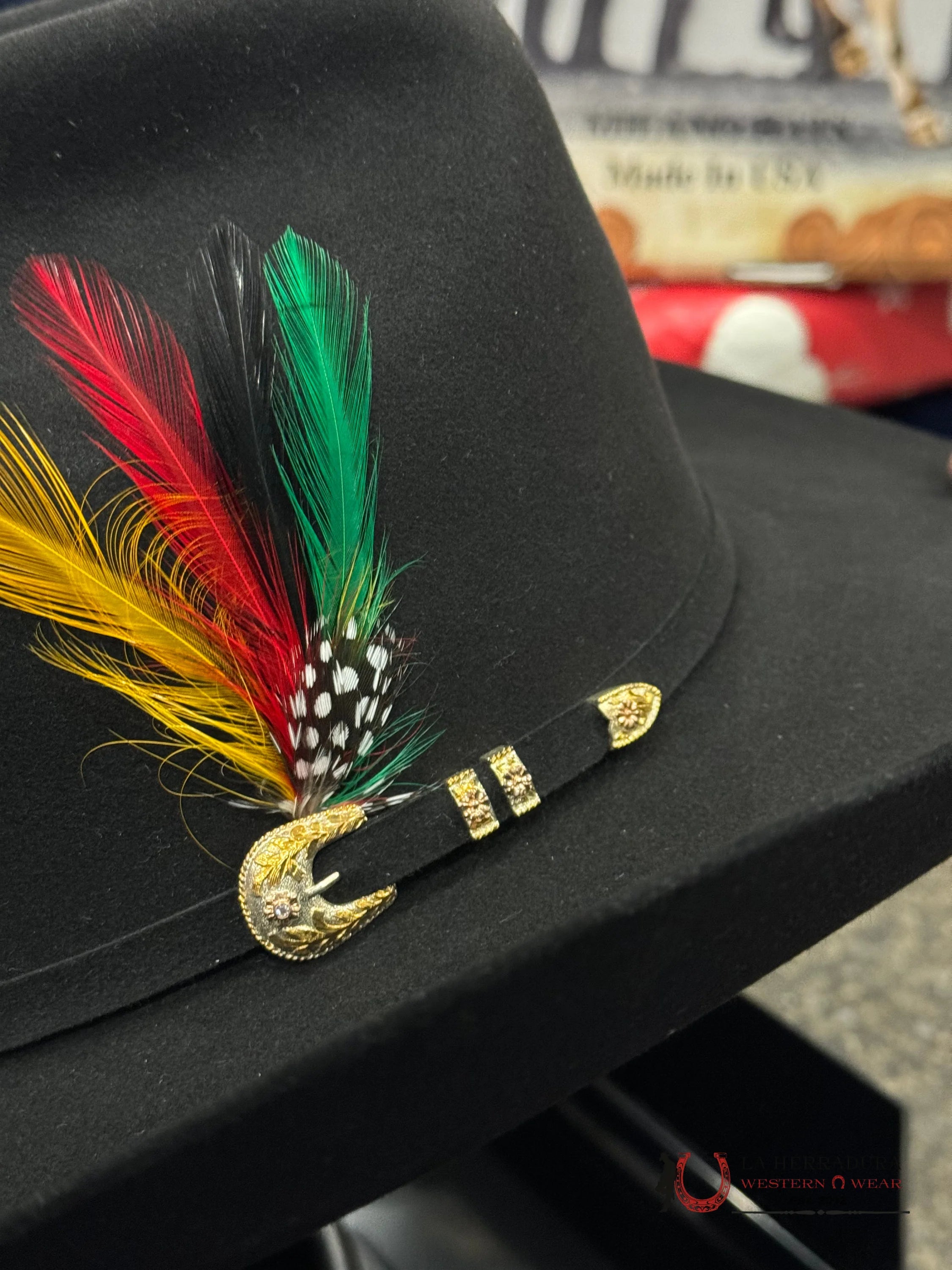 Larry Mahan´s 500X Superior Cowboy Hat Negro Tejana