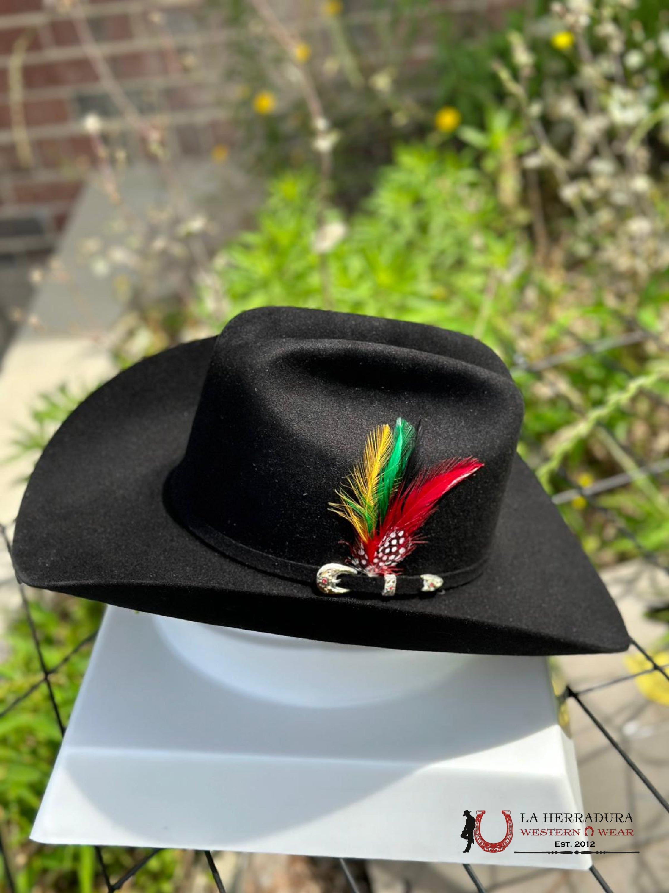 Larry Mahan´s 6X Real Black Coyboy Hats Tejana