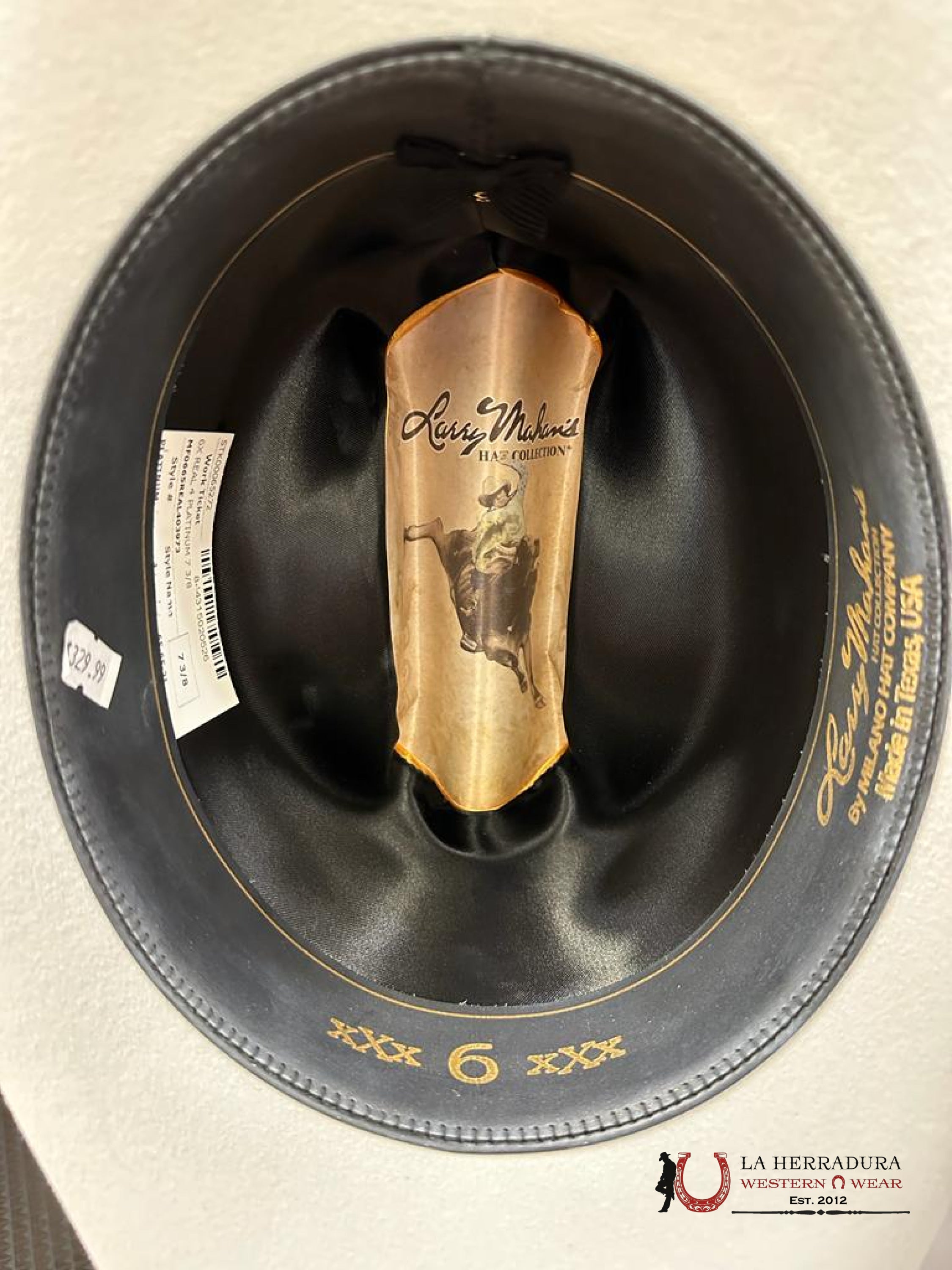 Larry Mahan´s 6X Real Platinum Tejana