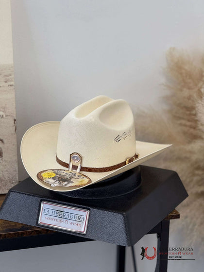Larry Mahan's 15x Cognac Straw Hats El Primero / Sinaloa Style Copa Chica